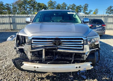 2018 Toyota Sequoia Platinum z USA, uszkodzony, nr VIN 5TDYY5G19JS071655